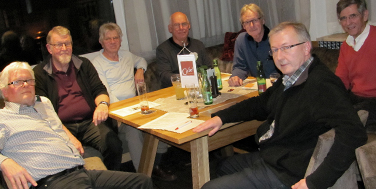 Topothekare treffen sich im Café Seinerzeit