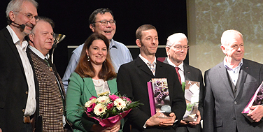 Der Bürgermeister und sein Topohtek-Team