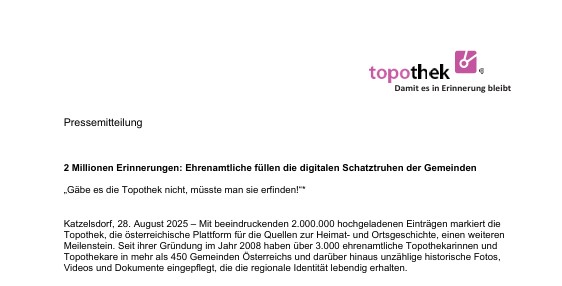 PA 2 mill. Datensatz, August 2025